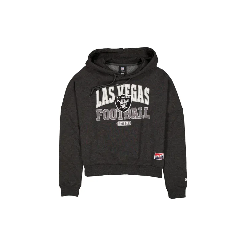 Las Vegas Raiders Throwback Women's Glitter Hoodie sold by New Era