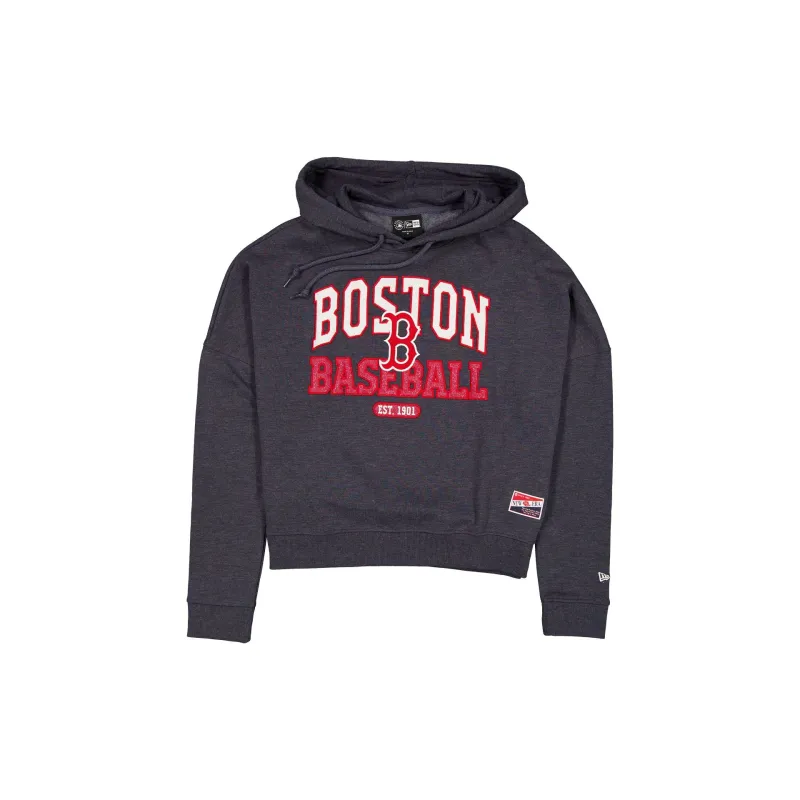 Boston Red Sox Throwback Women's Glitter Hoodie sold by New Era
