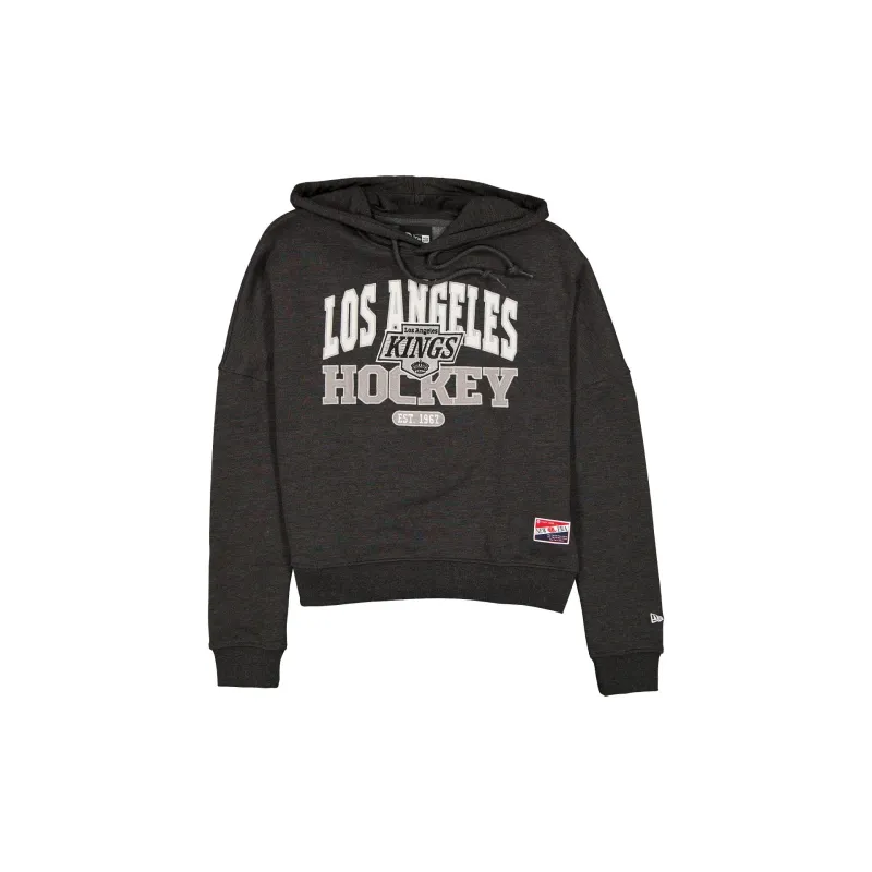 Los Angeles Kings Throwback Women's Glitter Hoodie sold by New Era