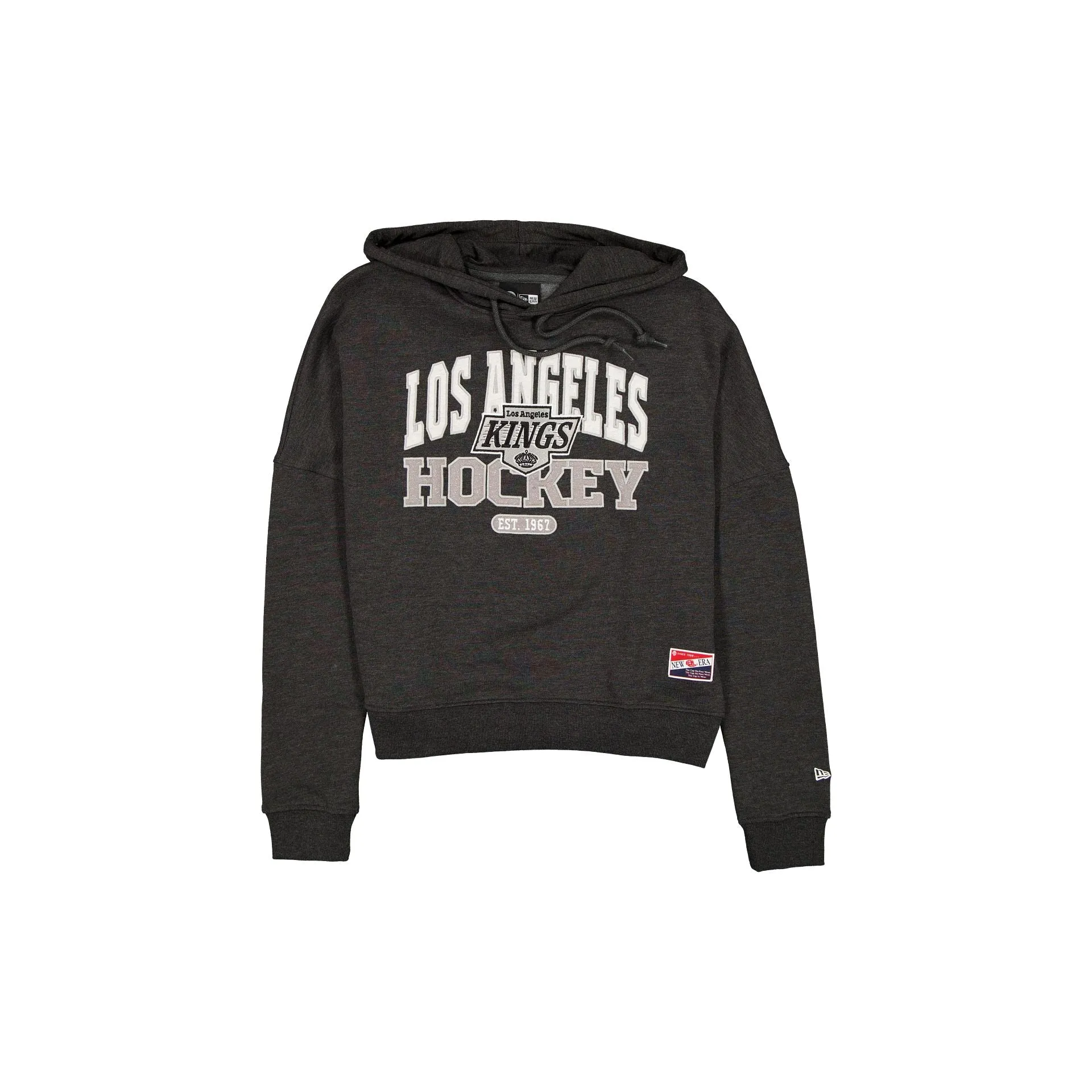 Los Angeles Kings Throwback Women's Glitter Hoodie sold by New Era