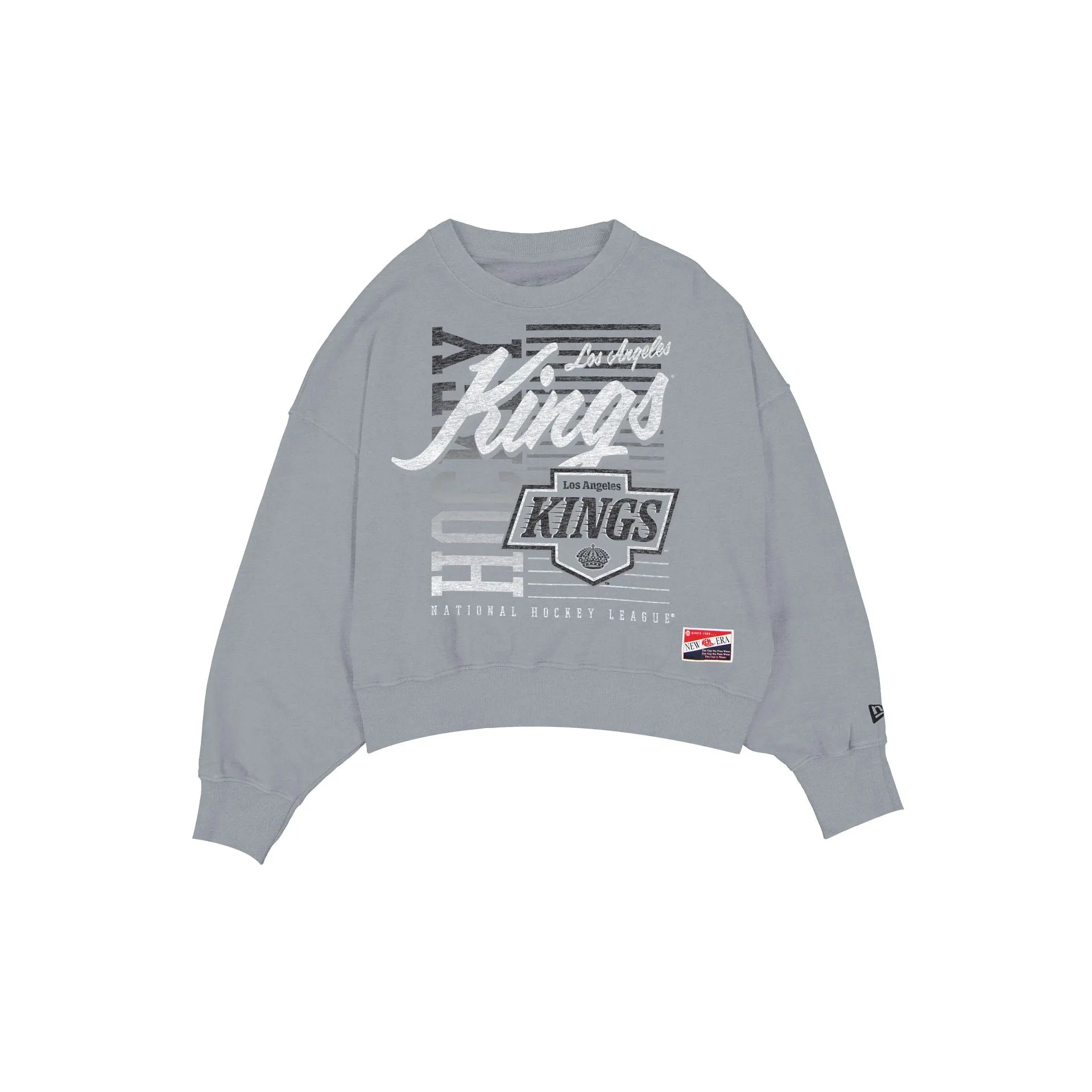 Los Angeles Kings Throwback Women's Washed Crewneck sold by New Era