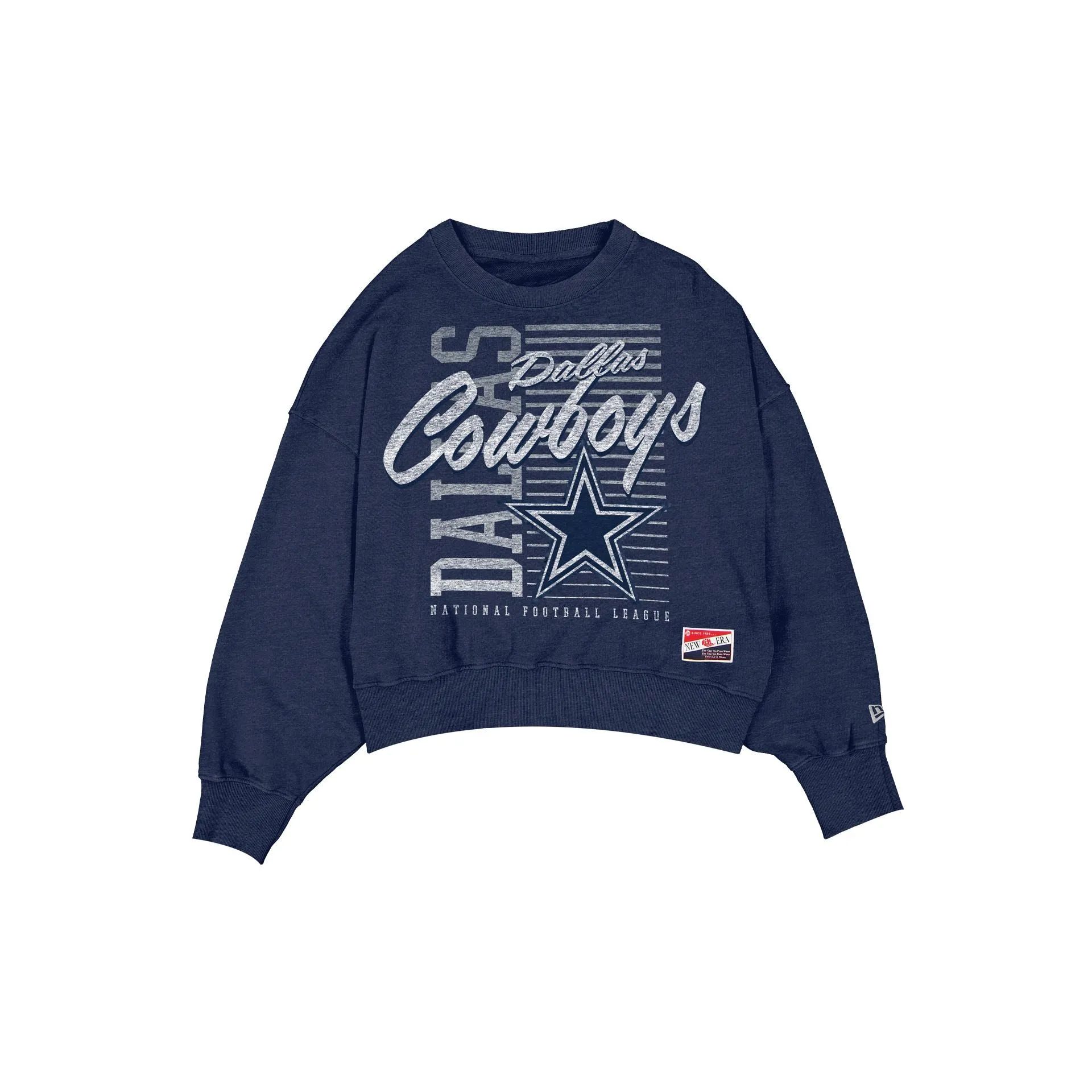 Dallas Cowboys Throwback Women's Washed Crewneck sold by New Era