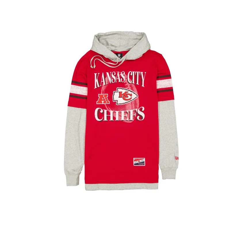Kansas City Chiefs Twofer Throwback Hoodie sold by New Era