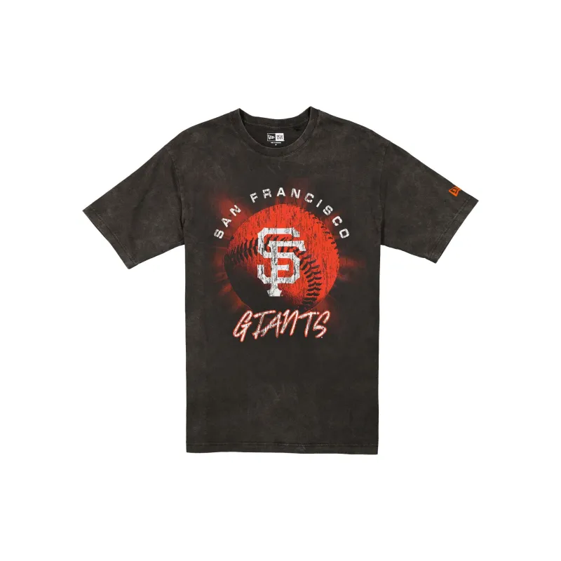 San Francisco Giants Sport Night Black T-Shirt sold by New Era
