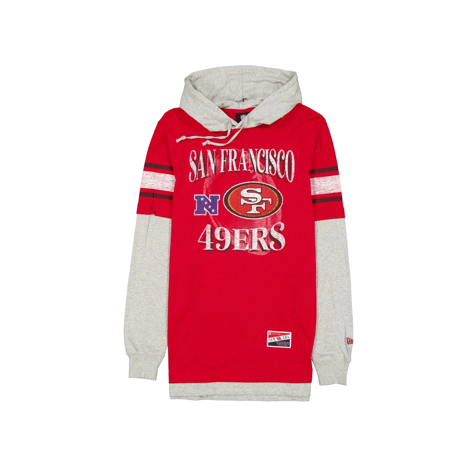San Francisco 49ers Twofer Throwback Hoodie sold by New Era