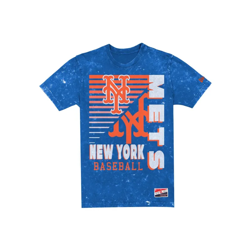 New York Mets Throwback Washed T-Shirt sold by New Era