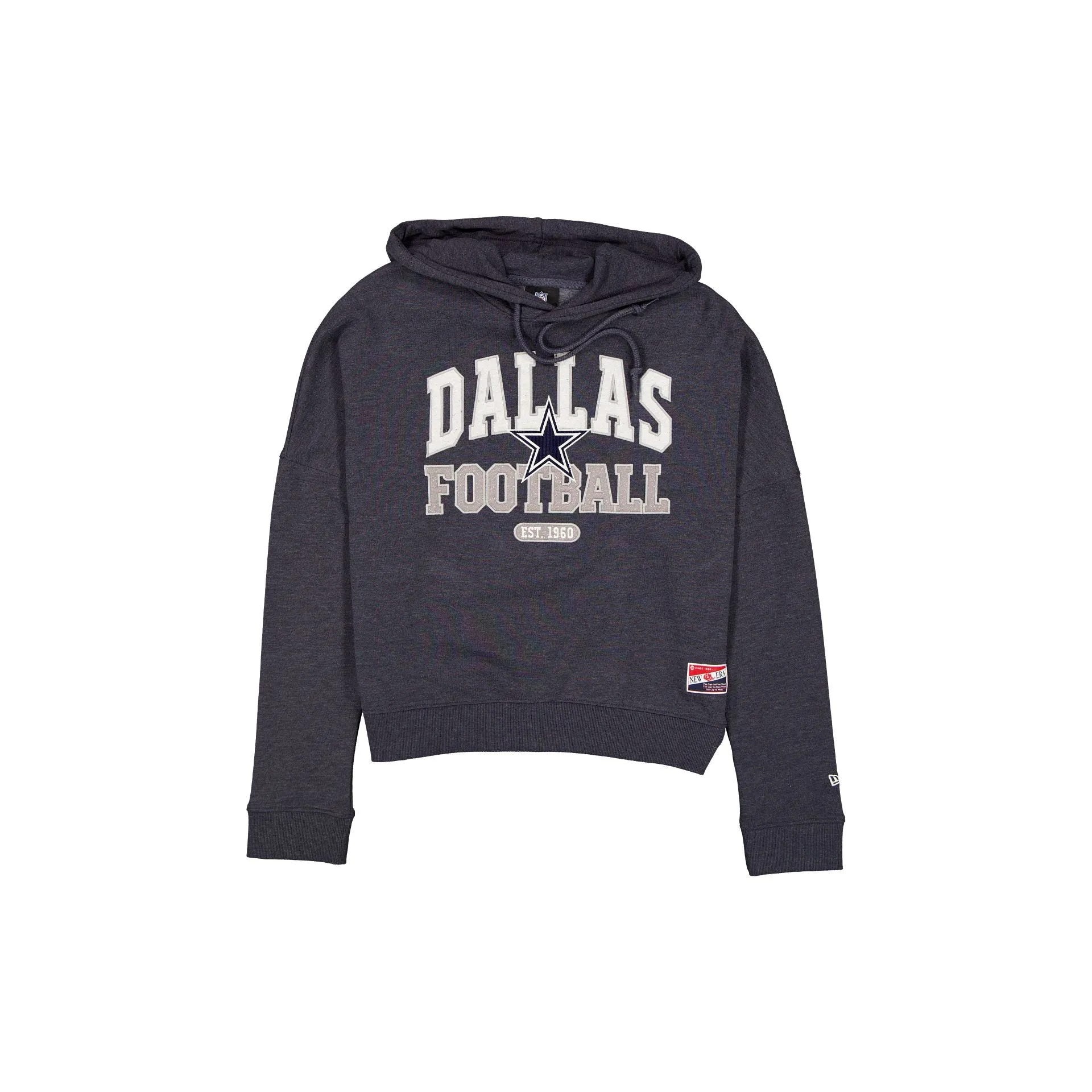 Dallas Cowboys Throwback Women's Glitter Hoodie sold by New Era