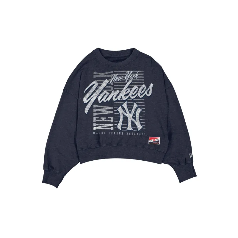 New York Yankees Throwback Women's Washed Crewneck sold by New Era