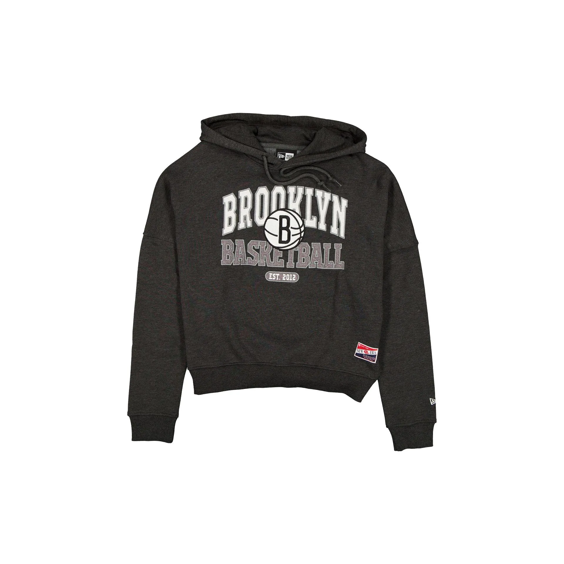 Brooklyn Nets Throwback Women's Glitter Hoodie sold by New Era