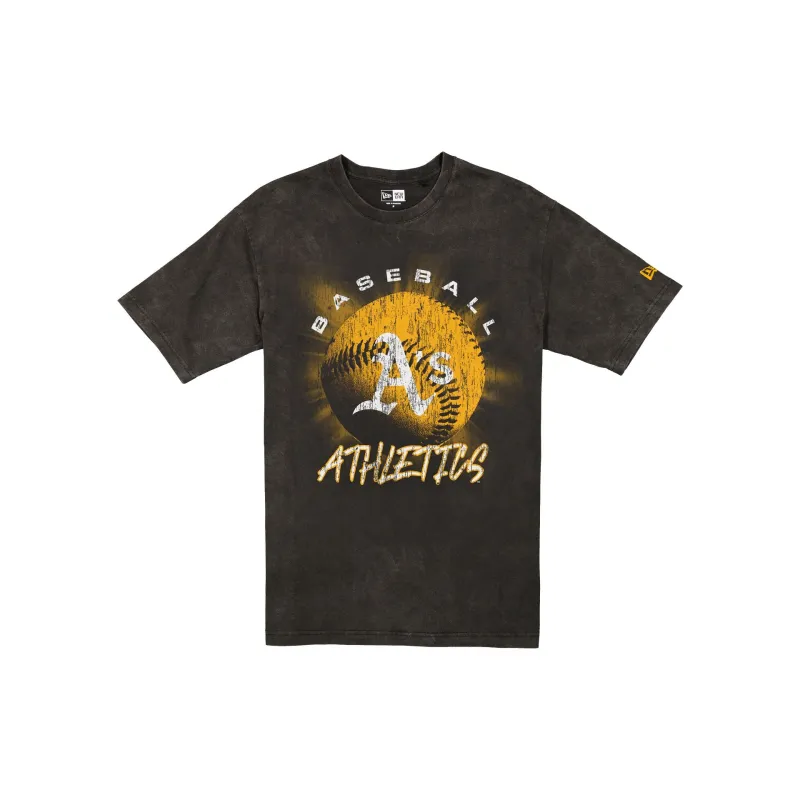 Athletics Sport Night Black T-Shirt sold by New Era