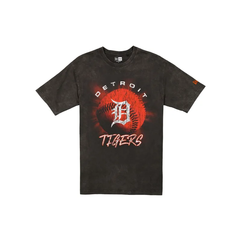 Detroit Tigers Sport Night Black T-Shirt sold by New Era
