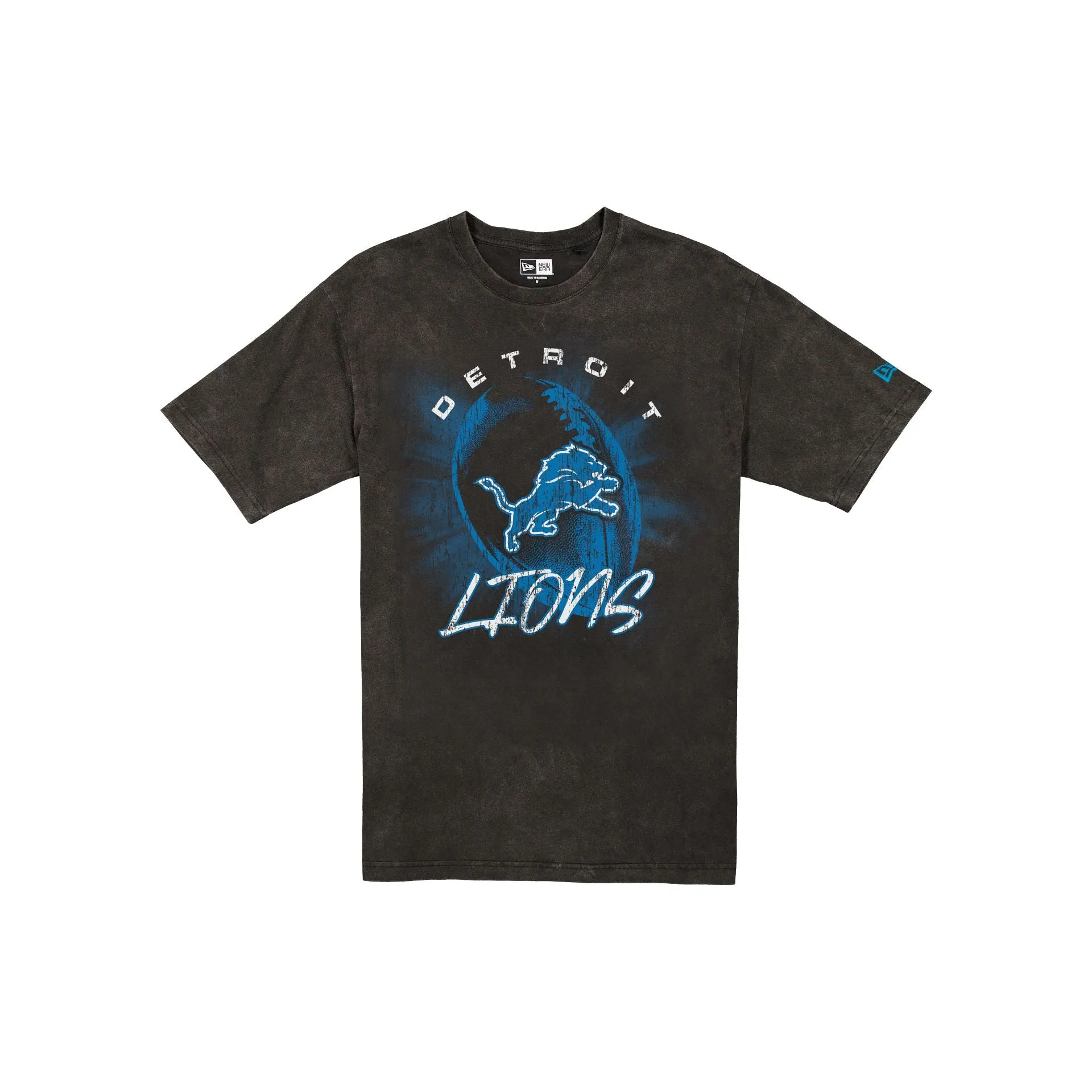 Detroit Lions Sport Night Black T-Shirt sold by New Era