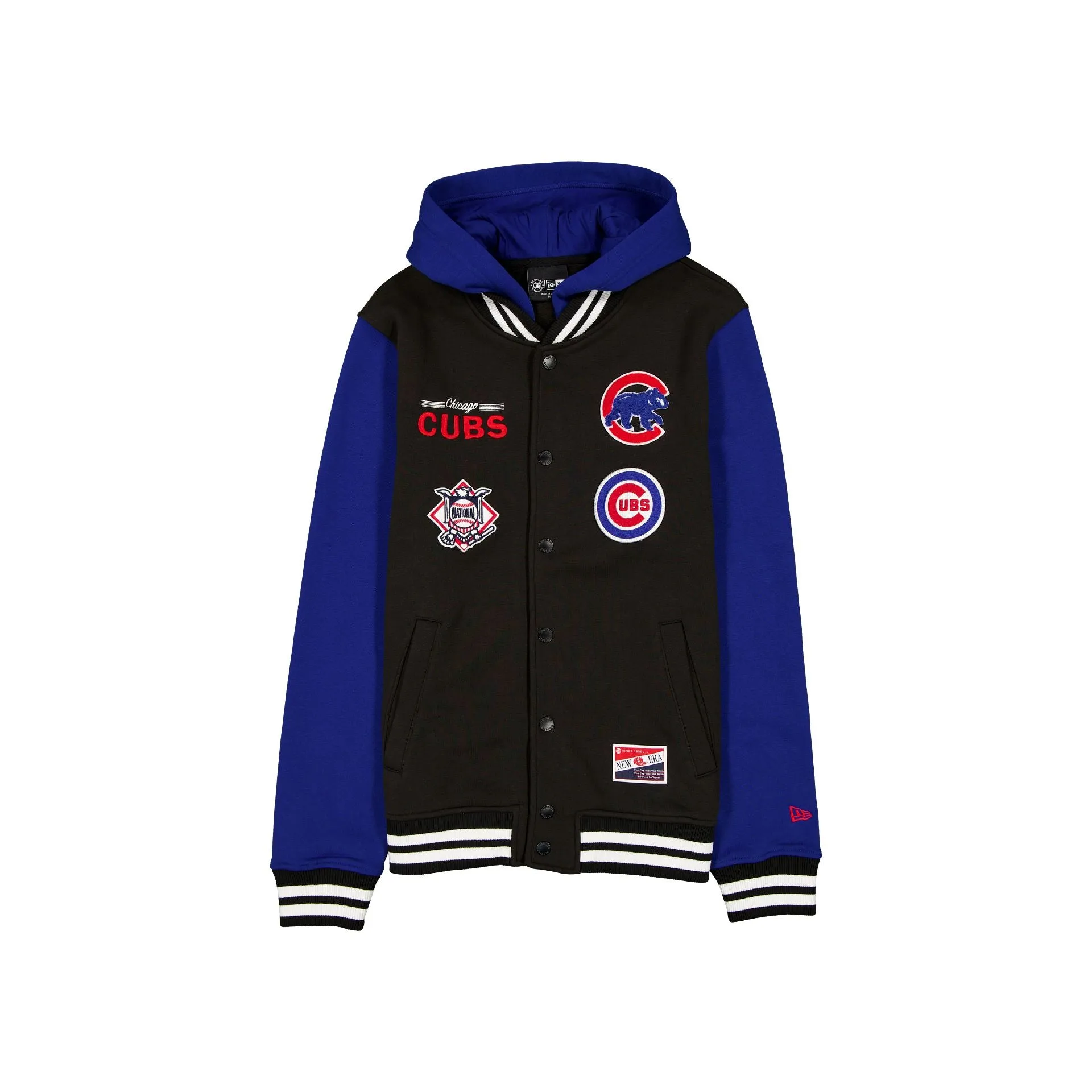Chicago Cubs Throwback Black Jacket sold by New Era