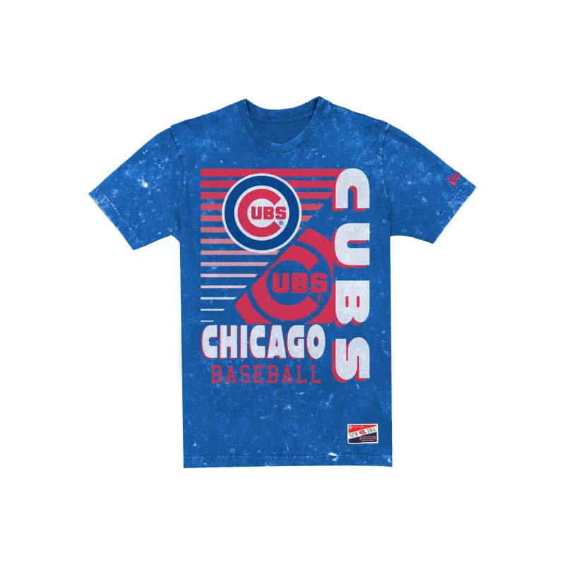 Chicago Cubs Throwback Washed T-Shirt sold by New Era