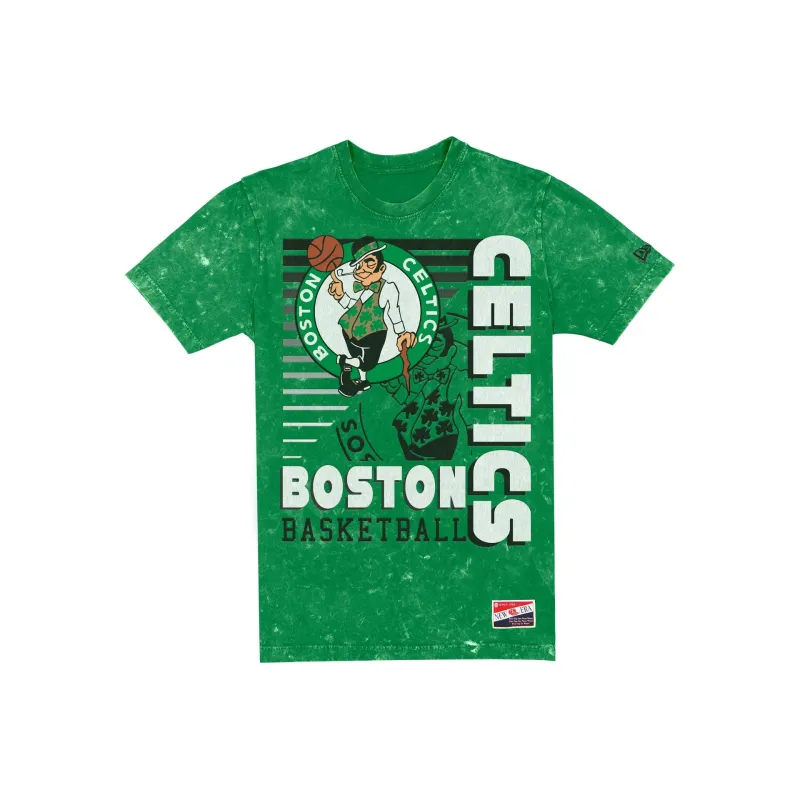 Boston Celtics Throwback Washed T-Shirt sold by New Era
