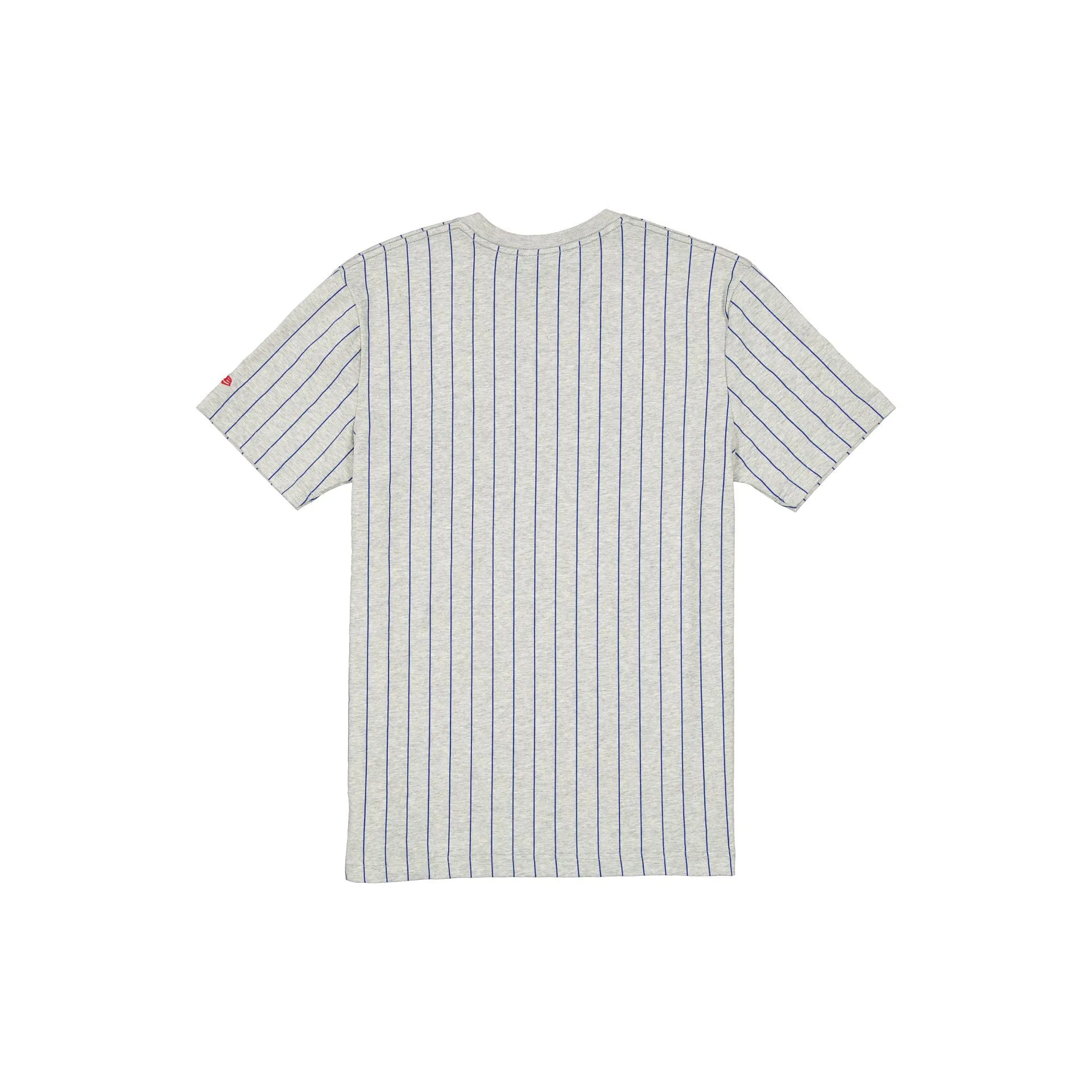 Chicago Cubs Throwback Retro Gray Pinstripe T-Shirt sold by New Era product image thumbnail 2