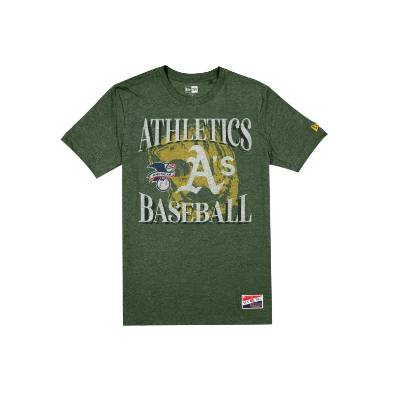 Athletics Throwback Statement T-Shirt sold by New Era