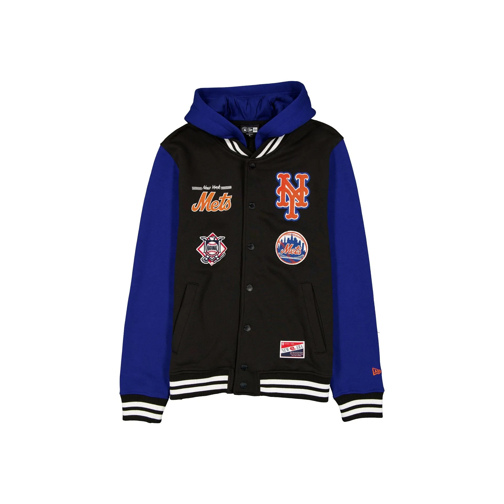 New York Mets Throwback Black Jacket sold by New Era