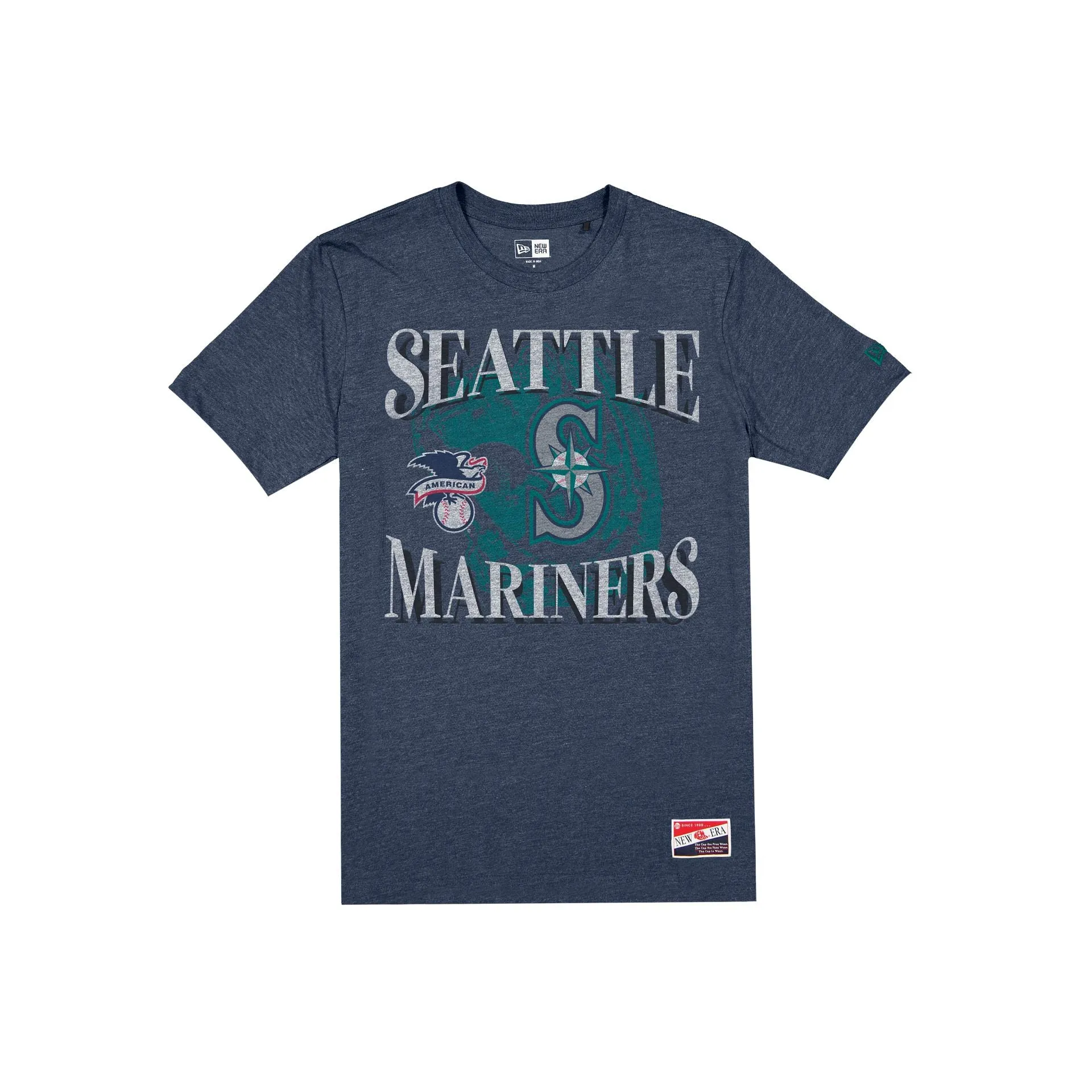 Seattle Mariners Throwback Statement T-Shirt sold by New Era