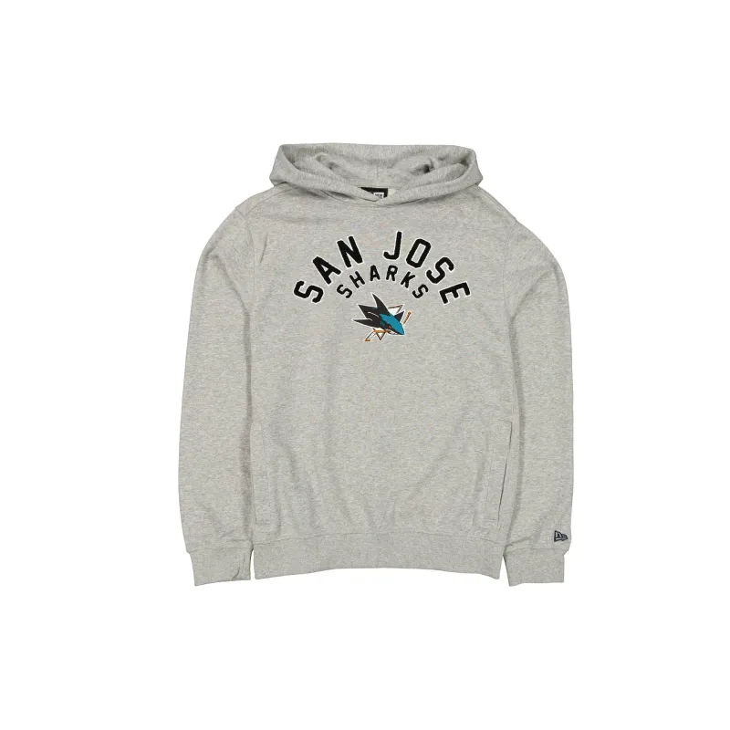San Jose Sharks Sport Night Heather Gray Hoodie sold by New Era