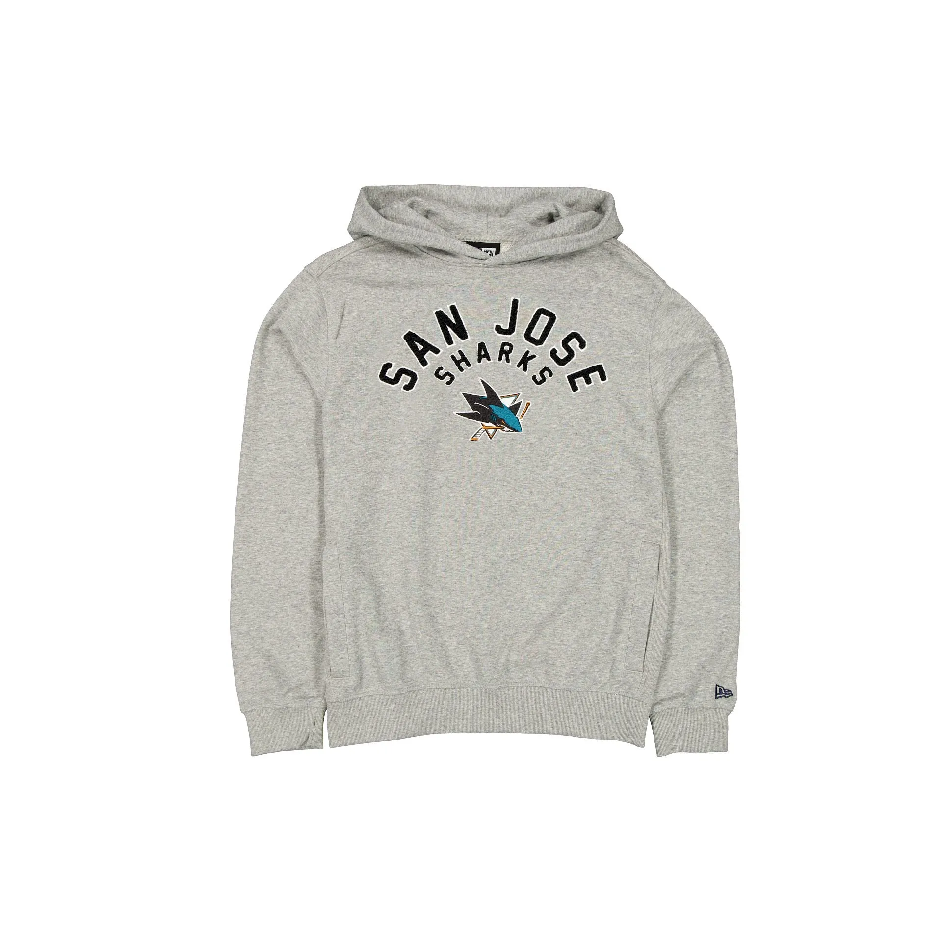 San Jose Sharks Sport Night Heather Gray Hoodie sold by New Era
