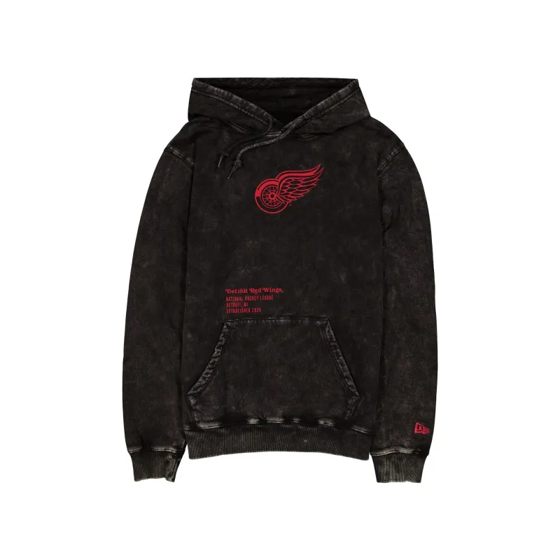 Detroit Red Wings Sport Night Black Hoodie sold by New Era