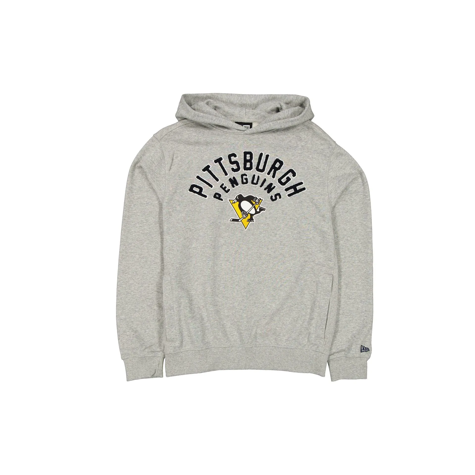 Pittsburgh Penguins Sport Night Heather Gray Hoodie sold by New Era