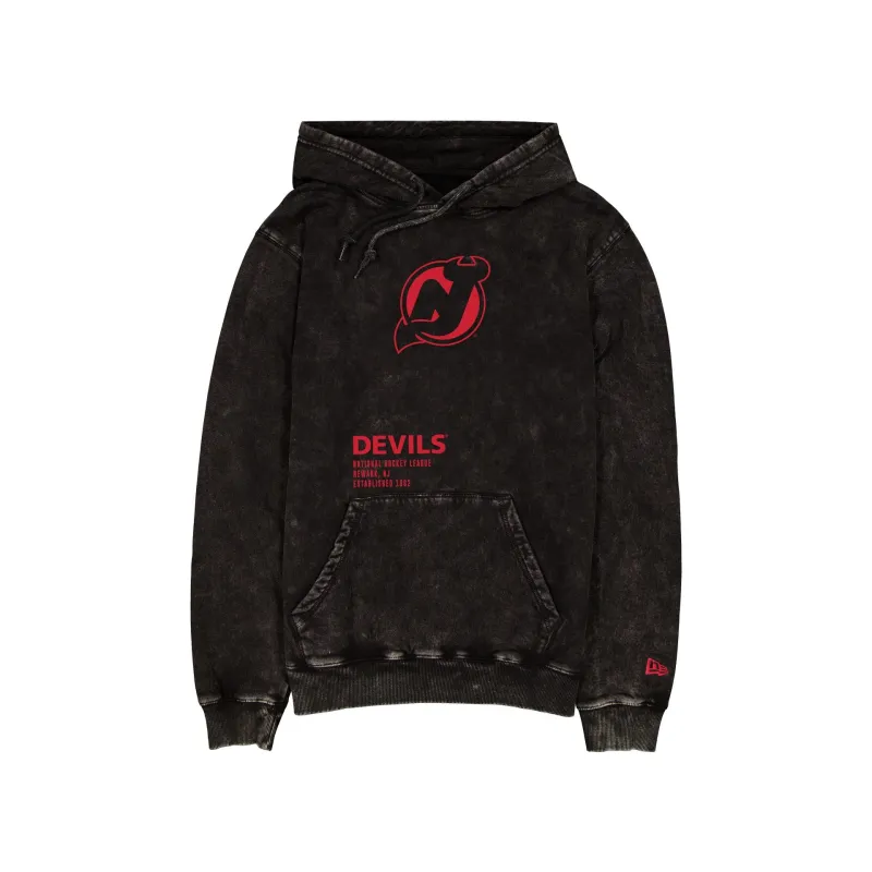 New Jersey Devils Sport Night Black Hoodie sold by New Era
