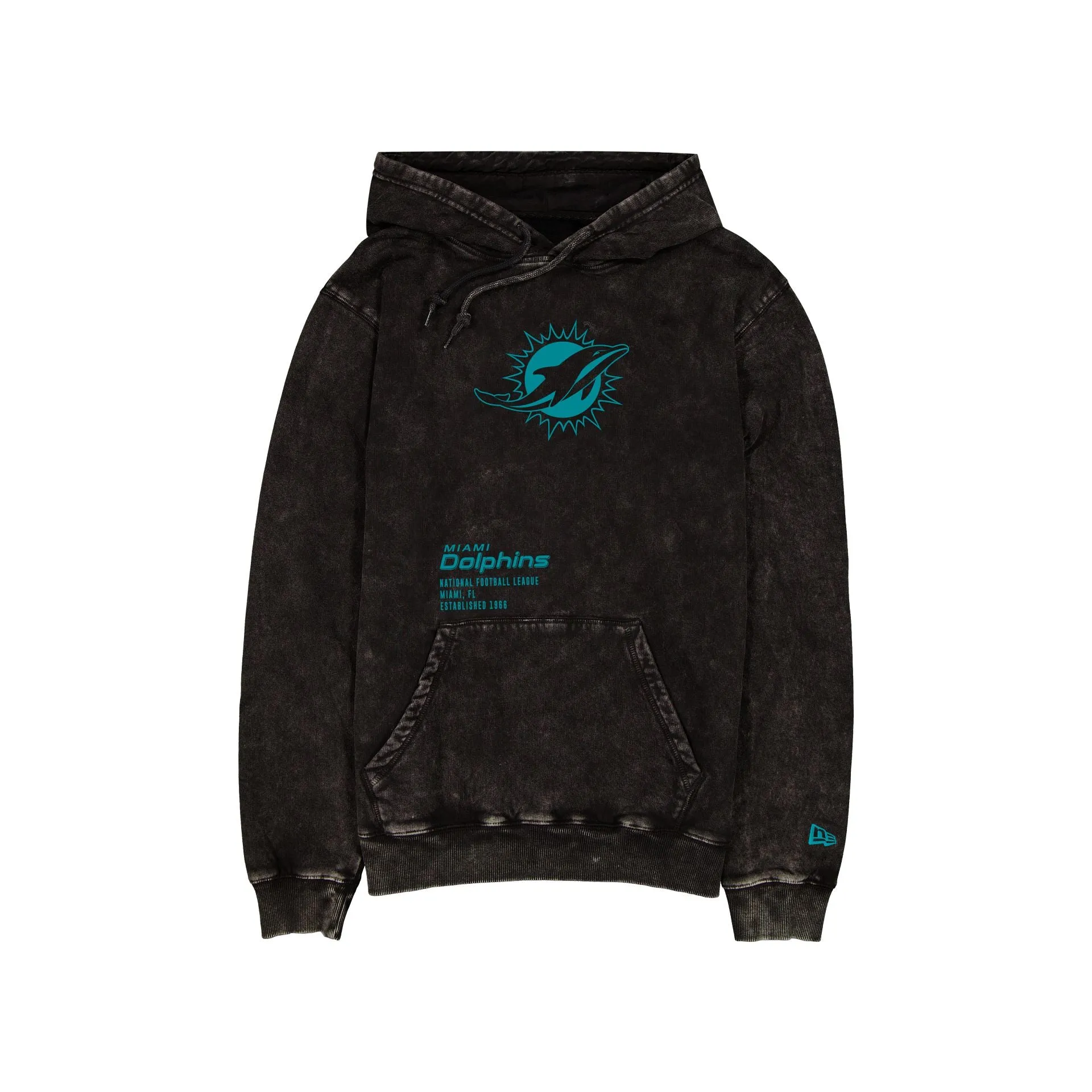 Miami Dolphins Sport Night Black Hoodie sold by New Era