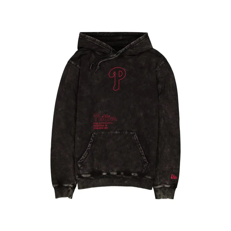 Philadelphia Phillies Sport Night Black Hoodie sold by New Era