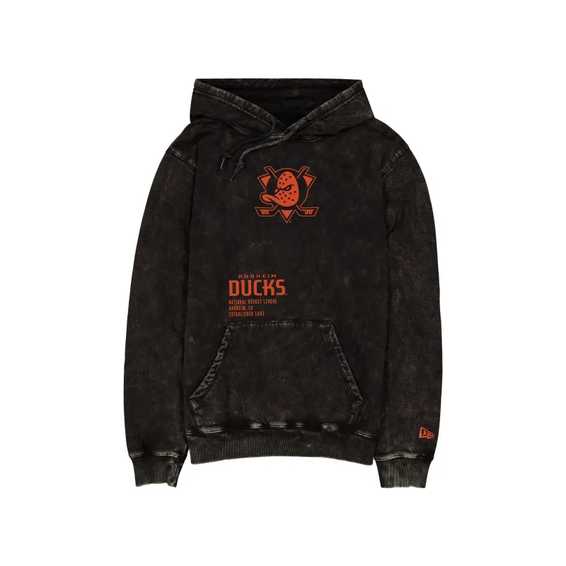 Anaheim Ducks Sport Night Black Hoodie sold by New Era