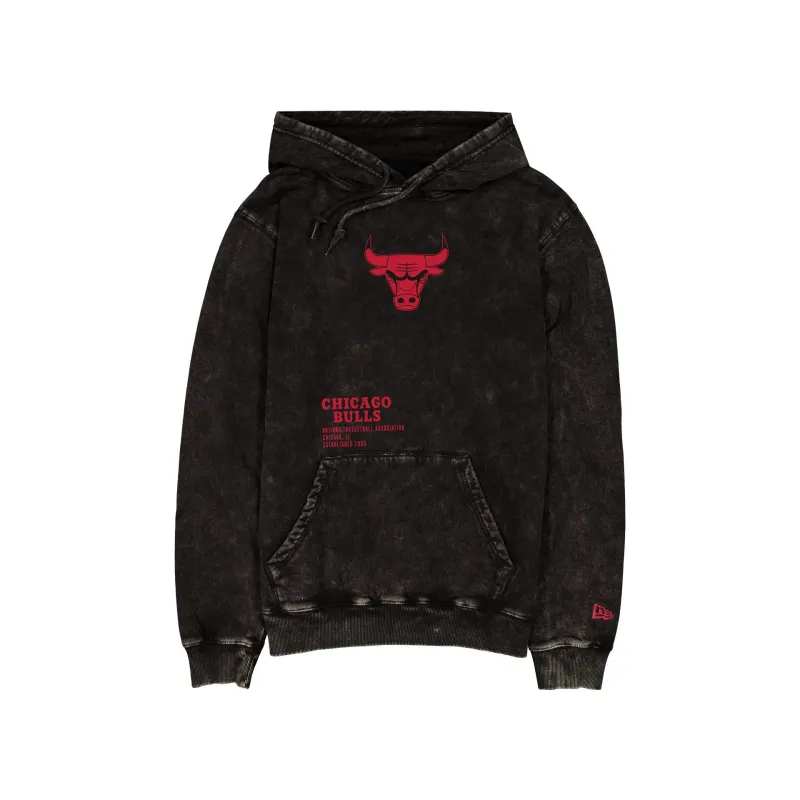 Chicago Bulls Sport Night Black Hoodie sold by New Era