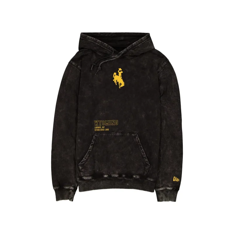 Wyoming Cowboys Sport Night Black Hoodie sold by New Era