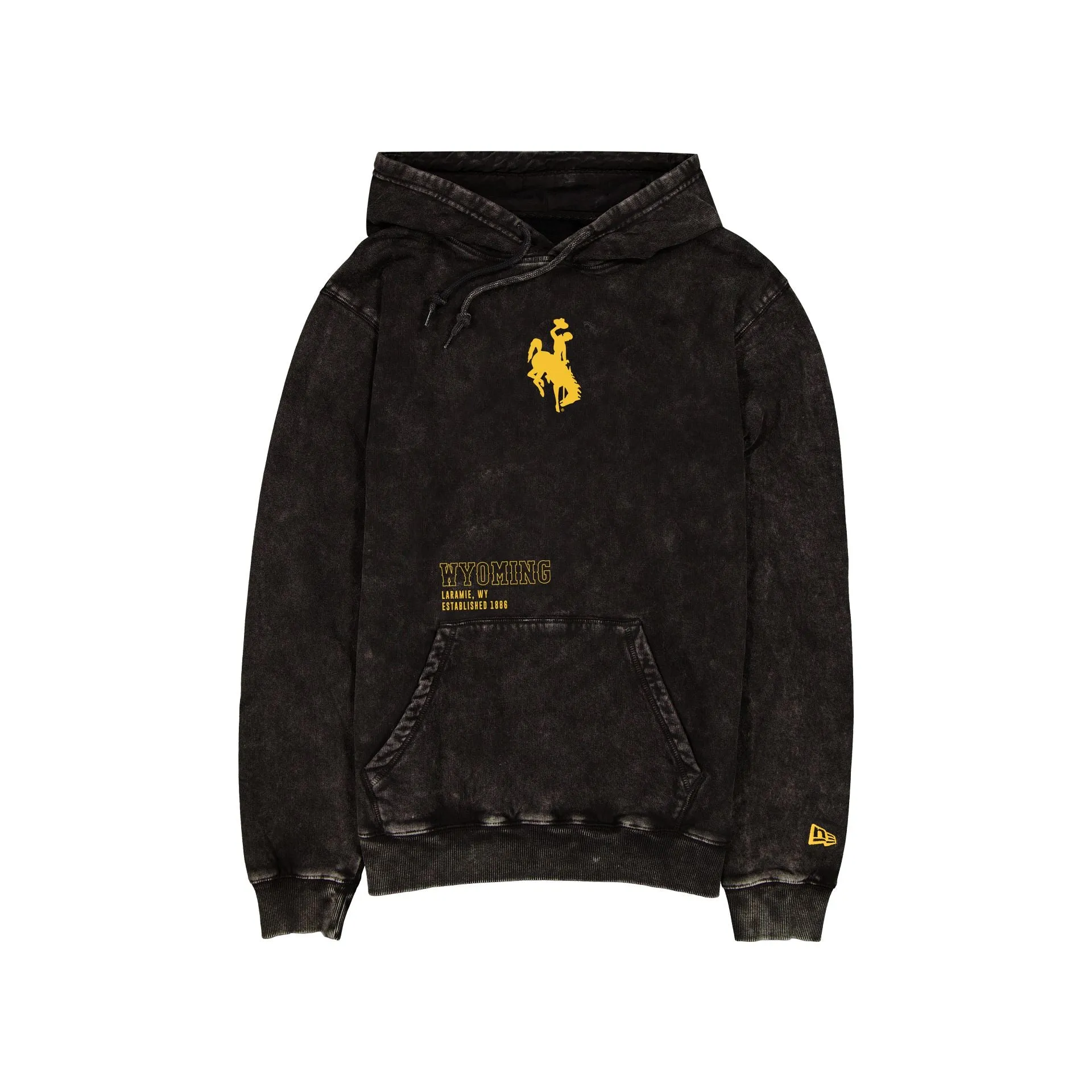 Wyoming Cowboys Sport Night Black Hoodie sold by New Era
