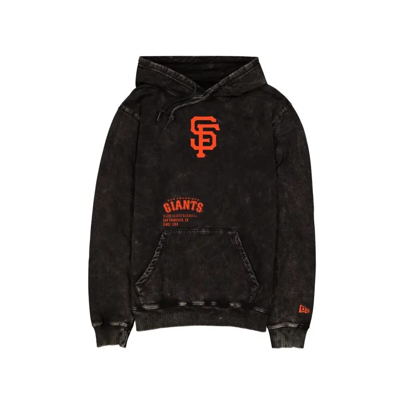 San Francisco Giants Sport Night Black Hoodie sold by New Era