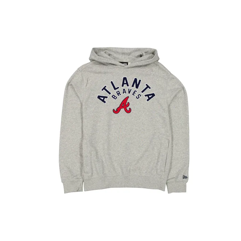 Atlanta Braves Sport Night Heather Gray Hoodie sold by New Era
