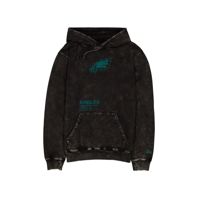 Philadelphia Eagles Sport Night Black Hoodie sold by New Era