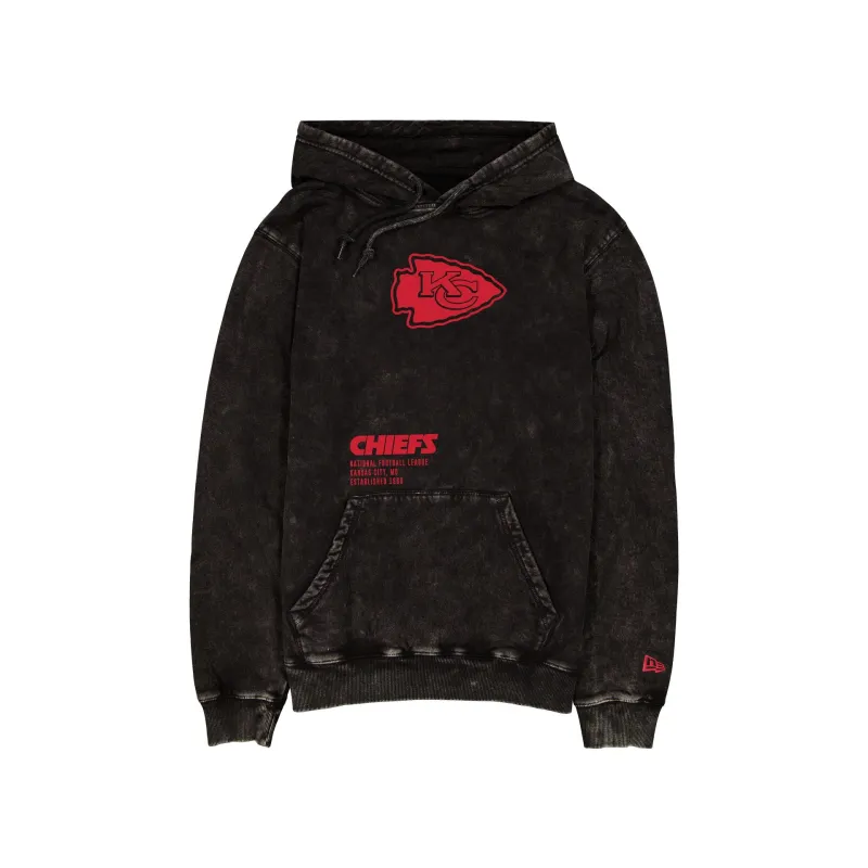 Kansas City Chiefs Sport Night Black Hoodie sold by New Era
