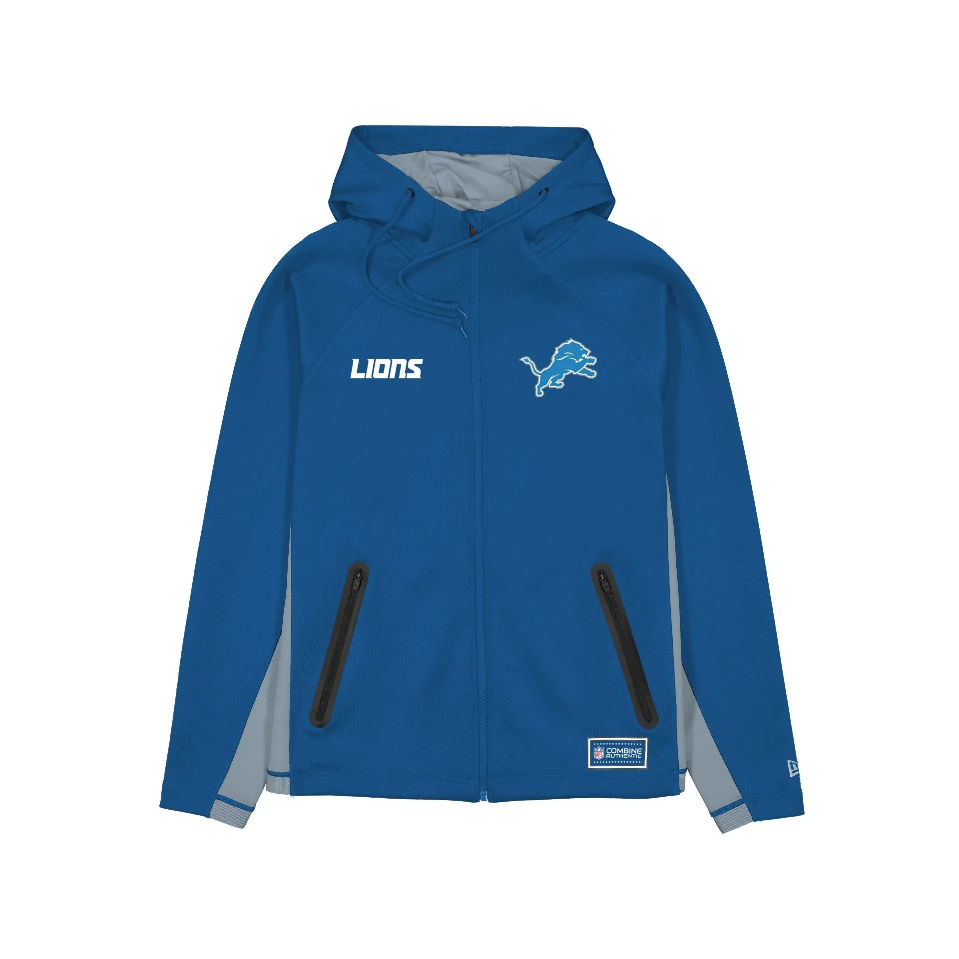 Detroit Lions Combine Full-Zip Hoodie sold by New Era