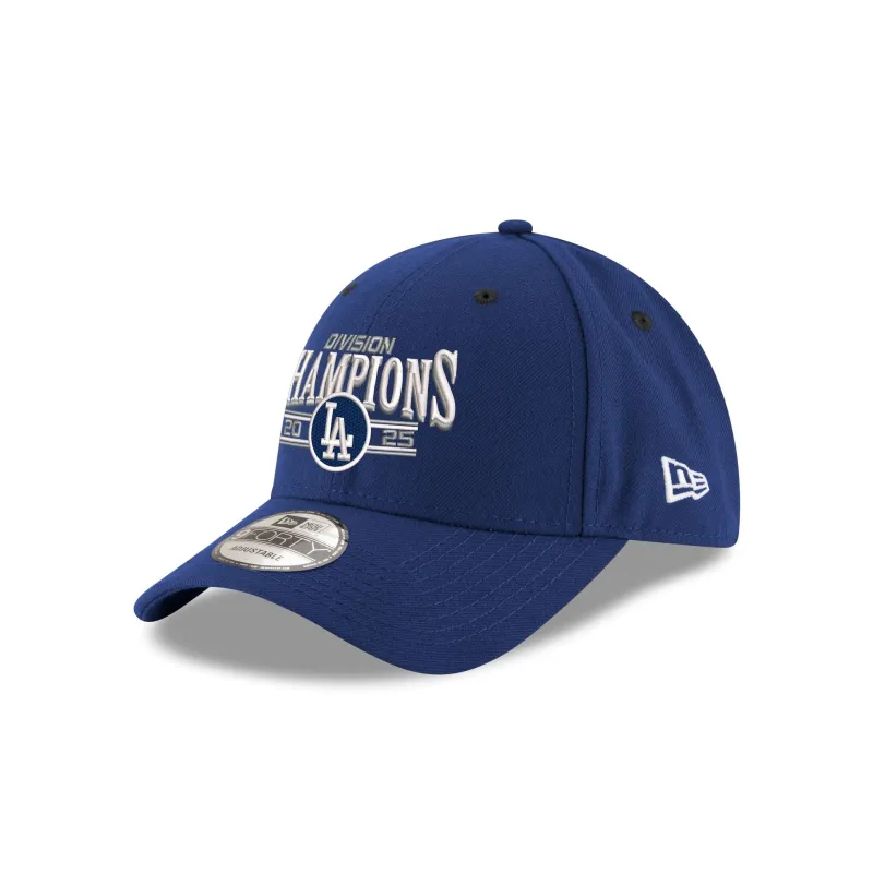 Los Angeles Dodgers 2025 Regular Season Division Champions Replica 9FORTY Adjustable Hat sold by New Era