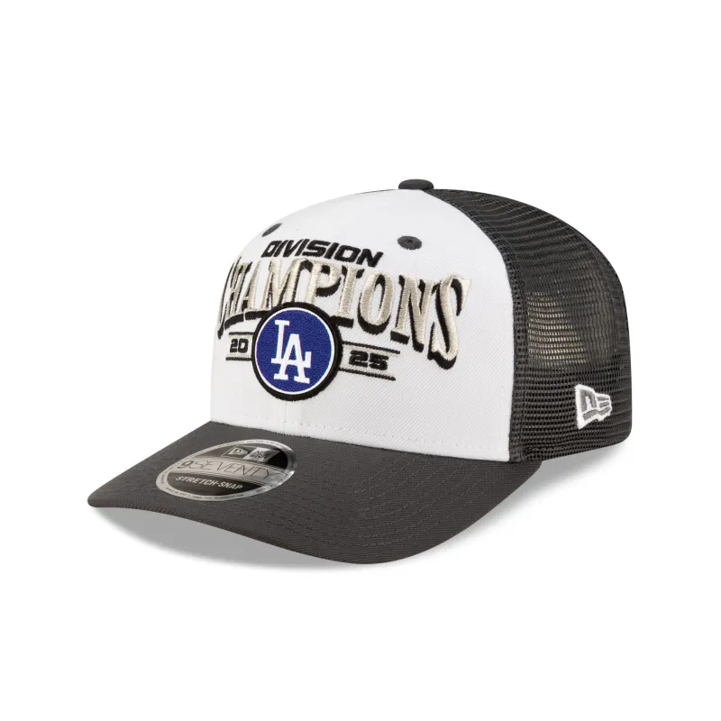 Los Angeles Dodgers 2025 Regular Season Division Champions Locker Room 9SEVENTY Stretch-Snap Hat sold by New Era