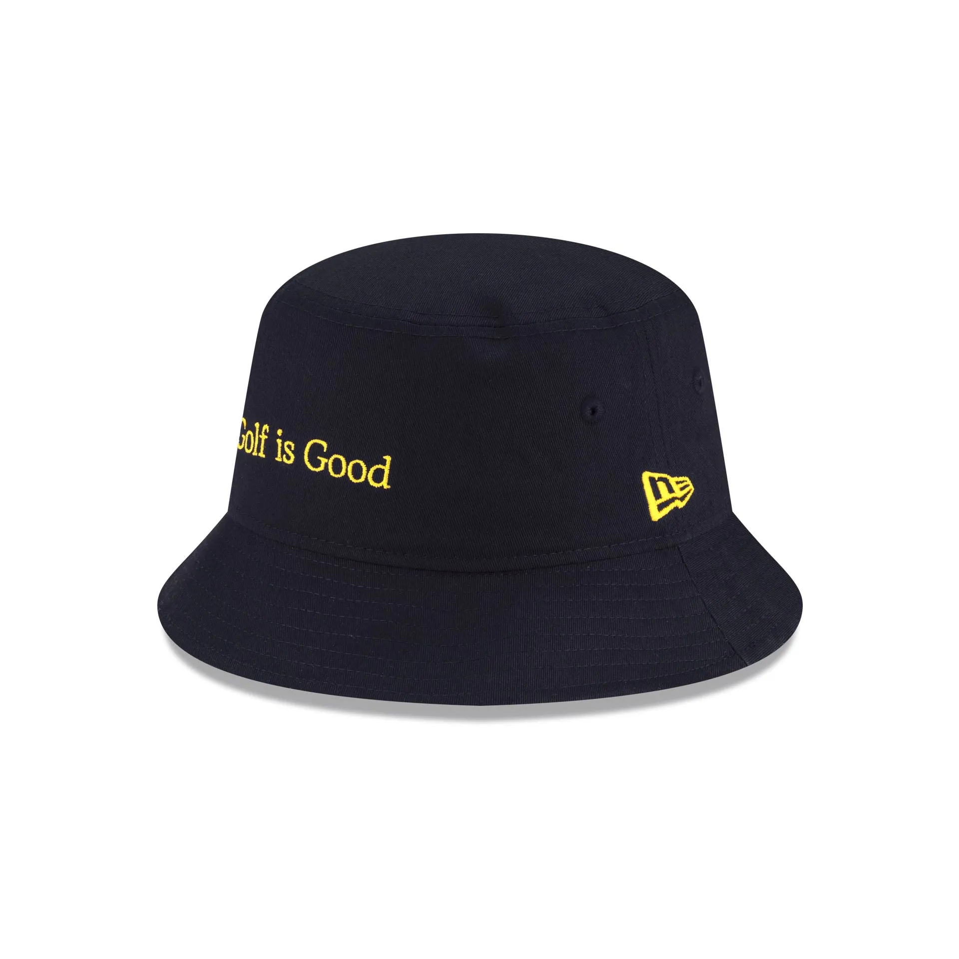 New Era Cap Golf is Good Navy Bucket Hat sold by New Era