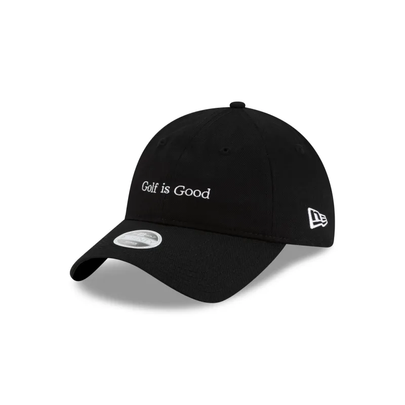 New Era Cap Golf is Good Black 9TWENTY Adjustable Hat sold by New Era