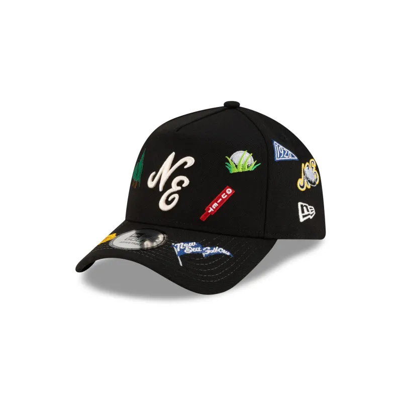 New Era Cap Golf is Good All Over 9FORTY A-Frame Snapback Hat sold by New Era