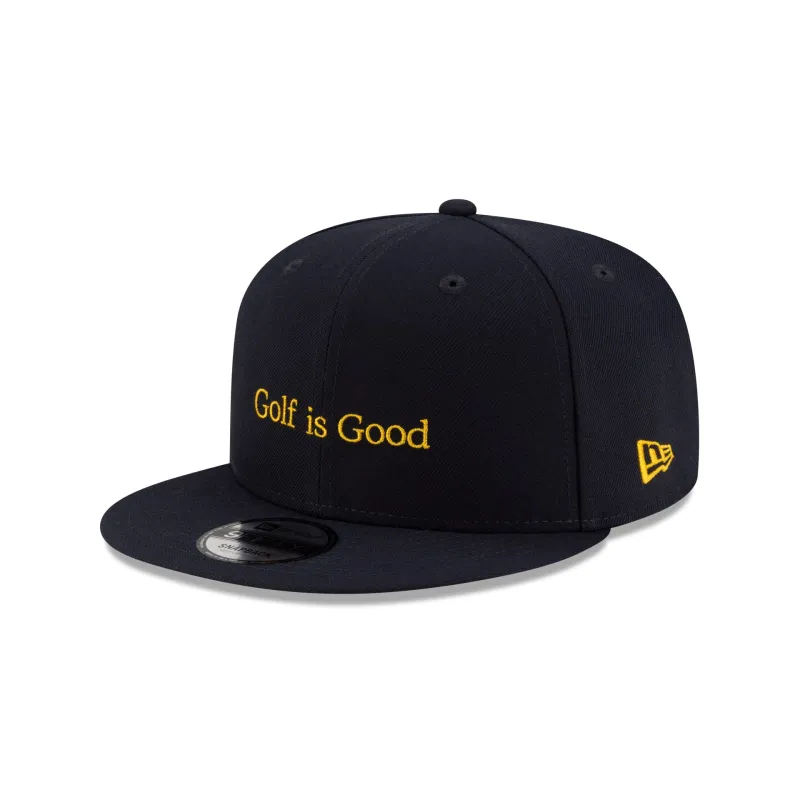 New Era Cap Golf is Good Navy 9FIFTY Snapback Hat sold by New Era