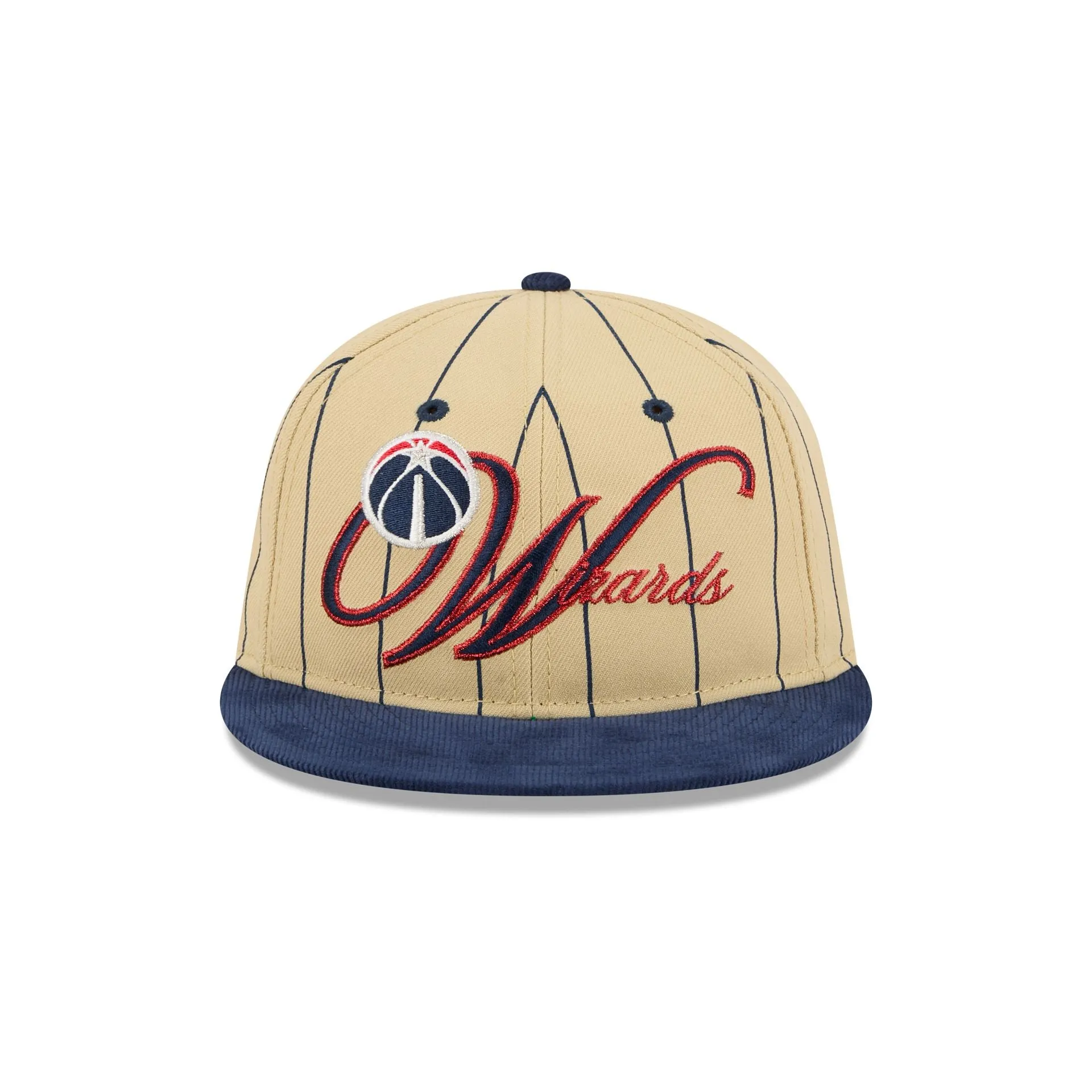 Washington Wizards Pinstripe Script Retro Crown 9FIFTY Adjustable Hat sold by New Era product image thumbnail 2