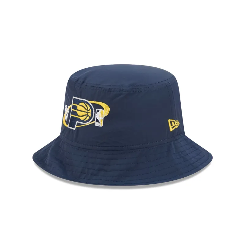 Indiana Pacers Nylon Logo Bucket Hat sold by New Era