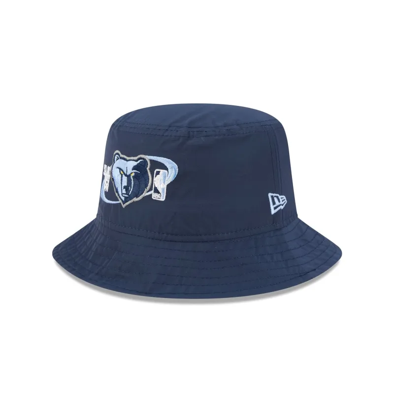 Memphis Grizzlies Nylon Logo Bucket Hat sold by New Era