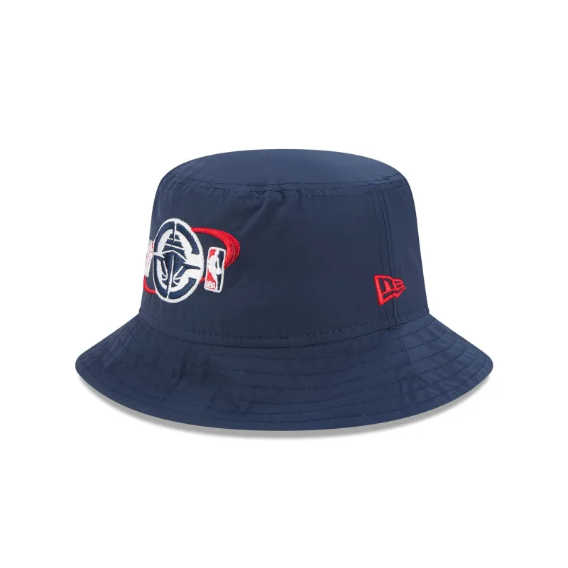 Los Angeles Clippers Nylon Logo Bucket Hat sold by New Era