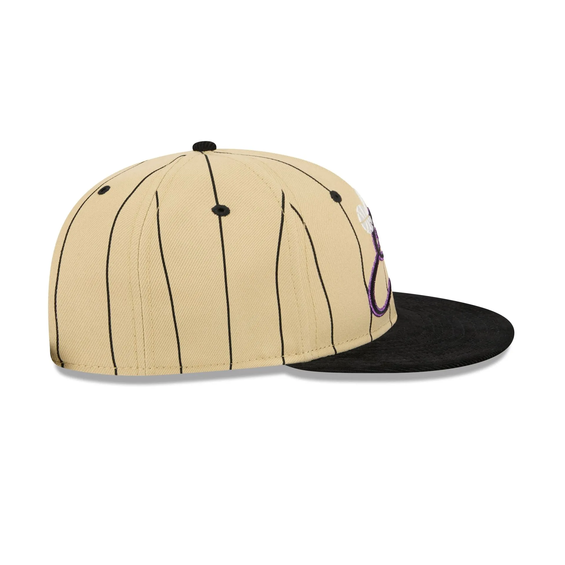 Utah Jazz Pinstripe Script Retro Crown 9FIFTY Adjustable Hat sold by New Era product image thumbnail 5